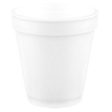 Convermex 8 Oz White Foam Cup