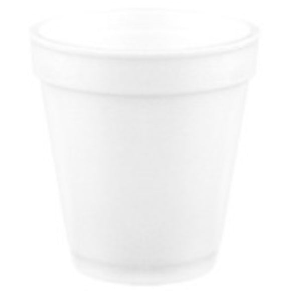 Convermex 8 Oz White Foam Cup