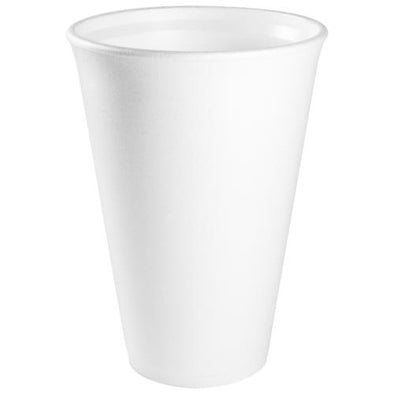 Convermex 16 Oz White Foam Cup