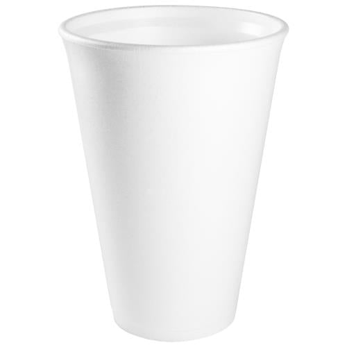 Convermex 16 Oz White Foam Cup