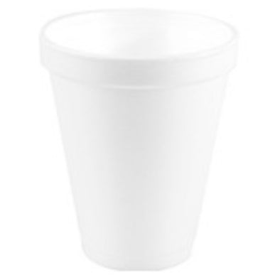 Convermex 12 Oz White Tall Foam Cup