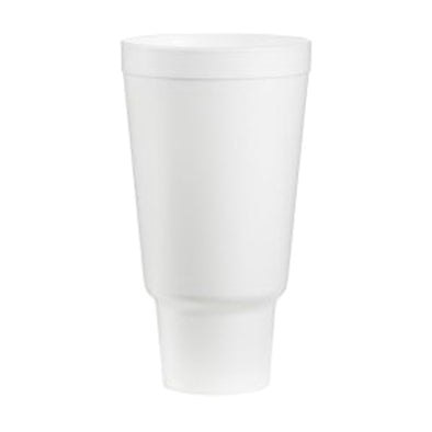 Dart® J-Cup® White EPS Foam Cup, 8.4" Tall, 44 Oz