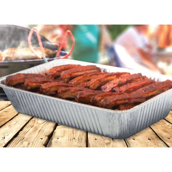 Handi Foil® Aluminum 1/2 Size Steamtable Pan, Medium, 10.5" x 8.13" x 2.19"