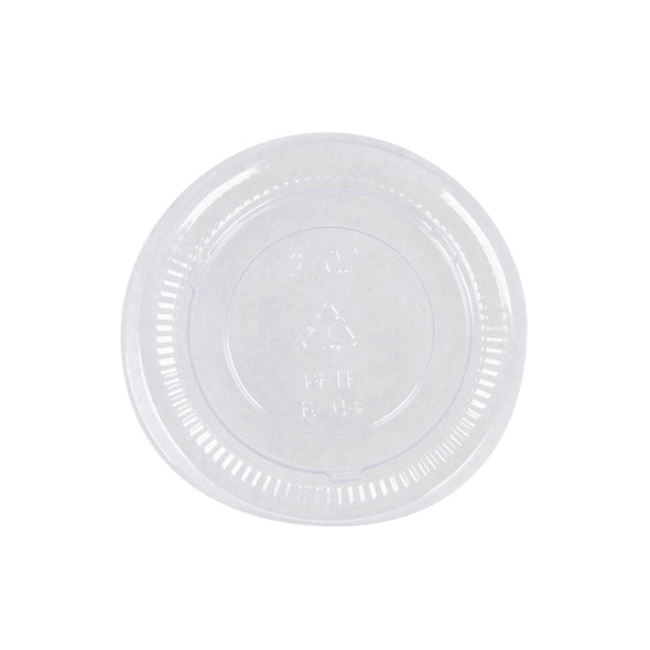 Prime Source® PET Portion Cup Lid, Clear, 2 Oz