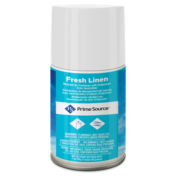 Prime Source® Fresh Linen Metered Spray Aerosol, 7 Oz