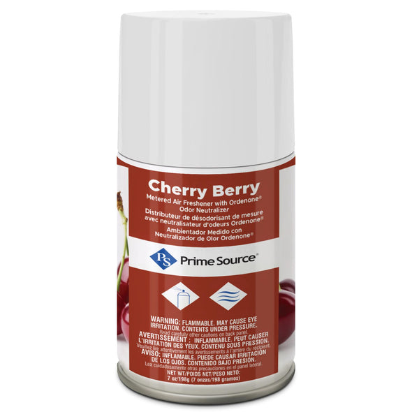 Prime Source® Cherry Berry Metered Aerosol Spray, Red, 7 Oz