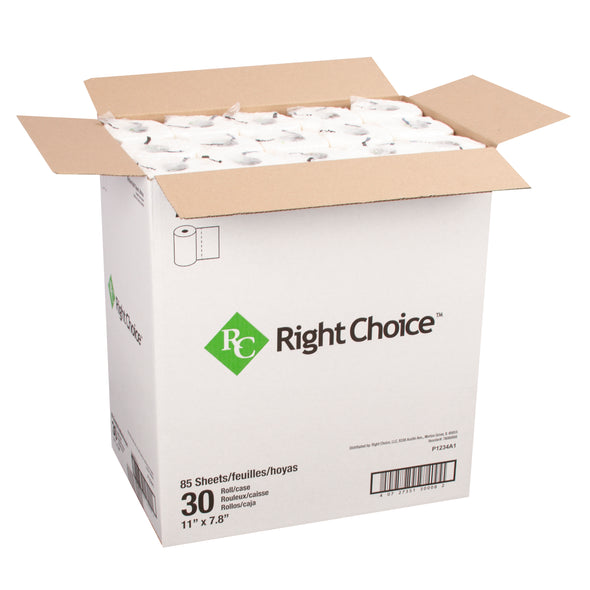 Right Choice™ Towel 2 Ply 85-Sheet, White, 11" x 7.8"