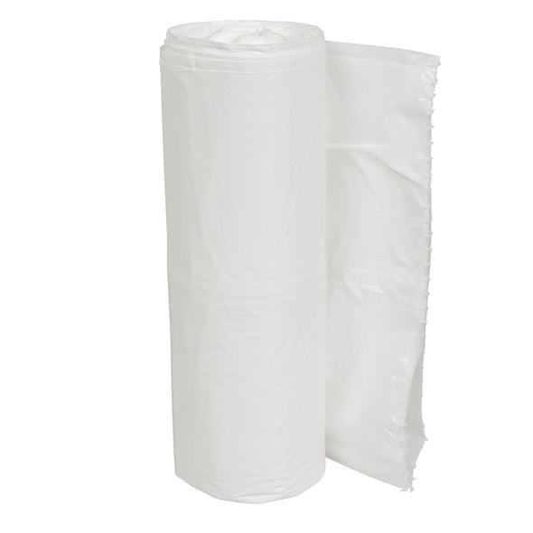 Right Choice™ LDPE 20/30-Gal Can Liner Roll, White, 30" x 36", 0.7 mil