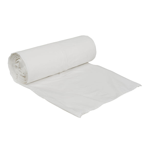 Right Choice™ LDPE 20/30-Gal Can Liner Roll, White, 30" x 36", 0.7 mil