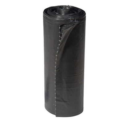 Right Choice™ LDPE 33-Gal Can Liner Roll, Black, 33" X 39", 1.2 mil