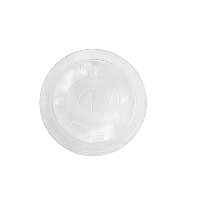 Karat® Flat Plastic Cup Lid, For 32 Oz Paper/Foam Cups