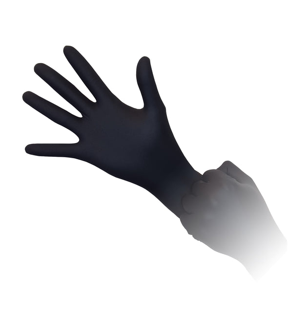 Aurelia® Bold® Powder Free Nitrile Glove, Black