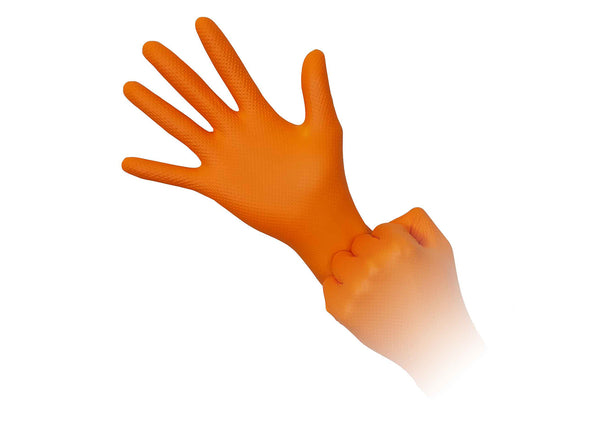 Aurelia® Ignite™ Powder Free Nitrile Glove, Orange