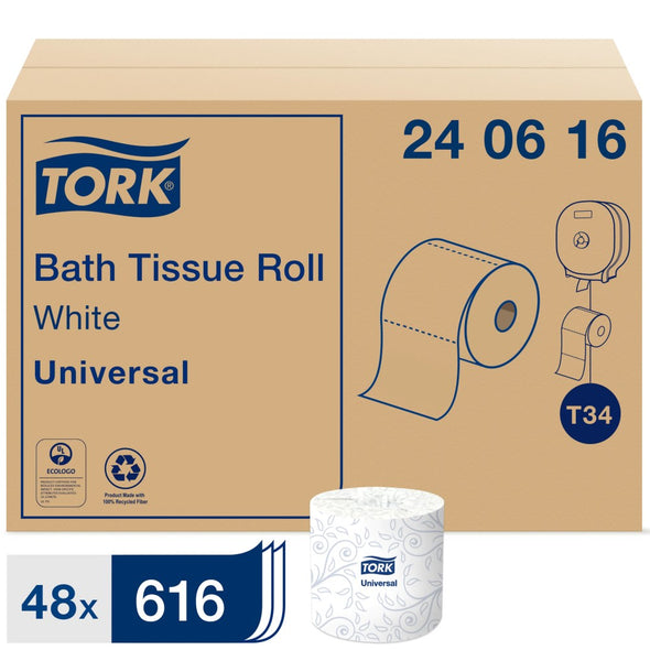 Tork® Toilet Paper Roll White T34