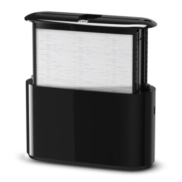 Tork Black Plastic Universal Xpress Countertop Multifold Hand Towel Dispenser, 7.9" x 12.7" x 4.6"