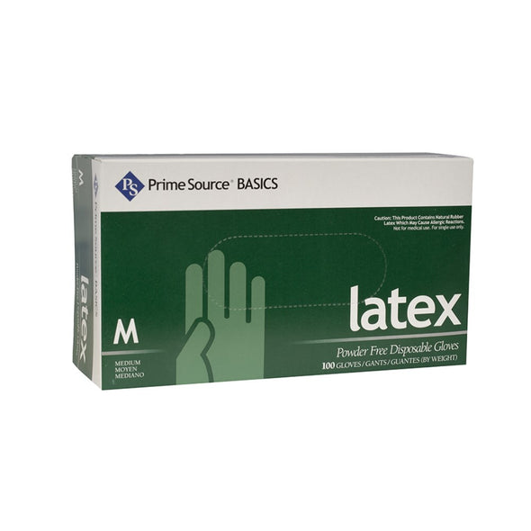 Prime Source® Basics Powder Free White Latex Glove