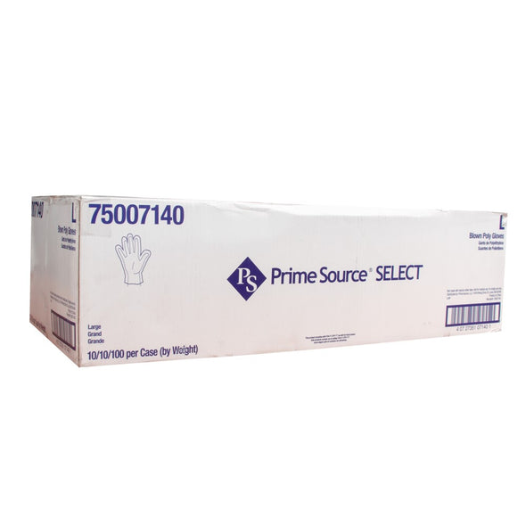 Prime Source® Select Glove Clear Blown Poly, Large