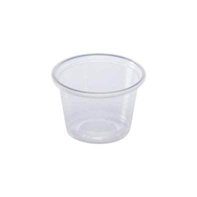 1 Oz. Clear Polypropylene Tall Portion Cup